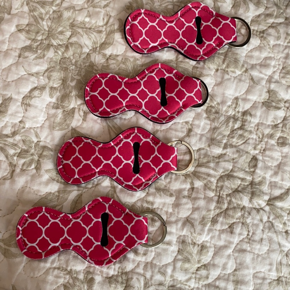 Chapstick Holder Keychain